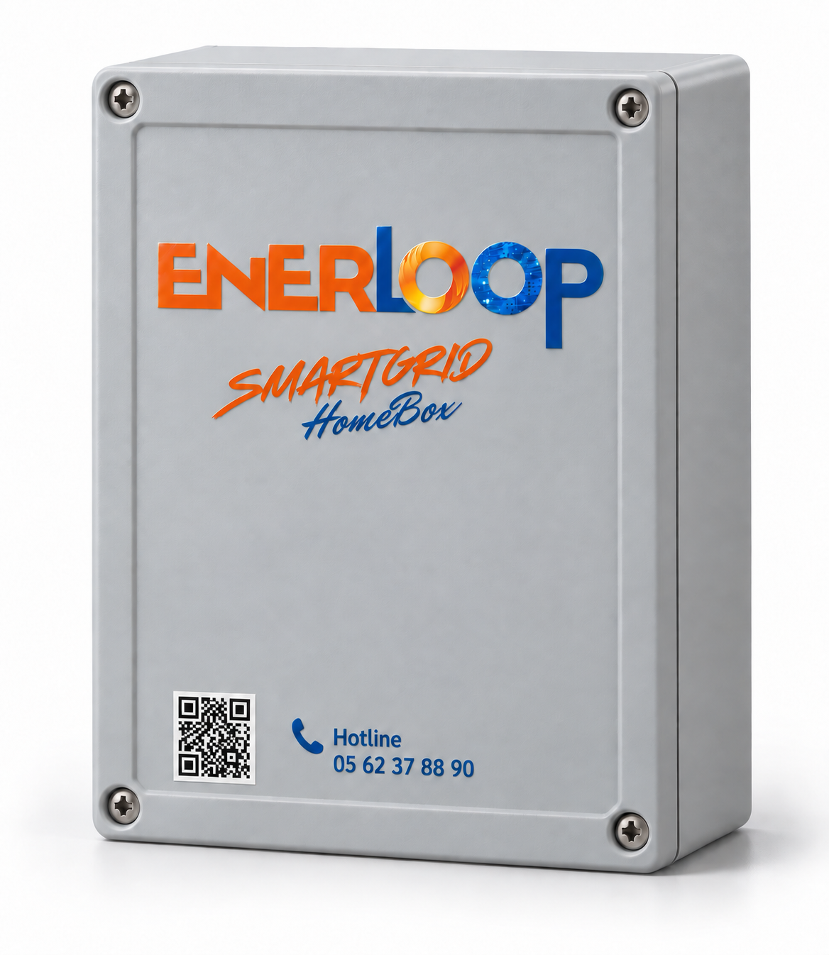 SmartGrid HomeBox ENERLOOP dans son boîtier gris G2119